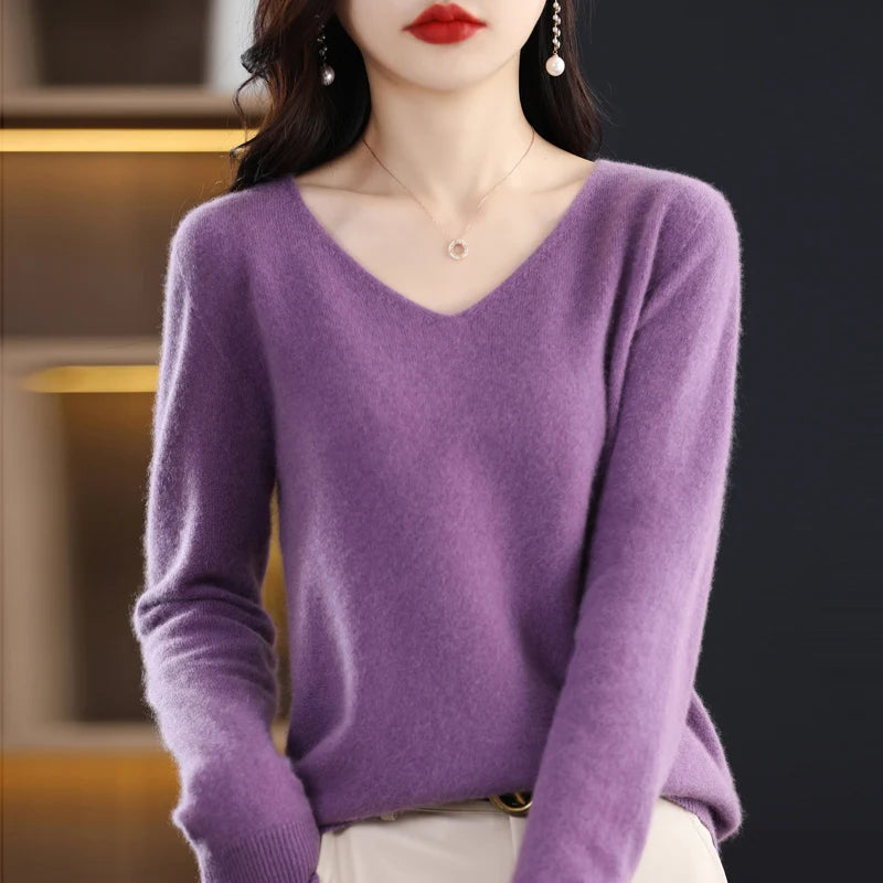 100% Pure Wool Cashmere Sweater