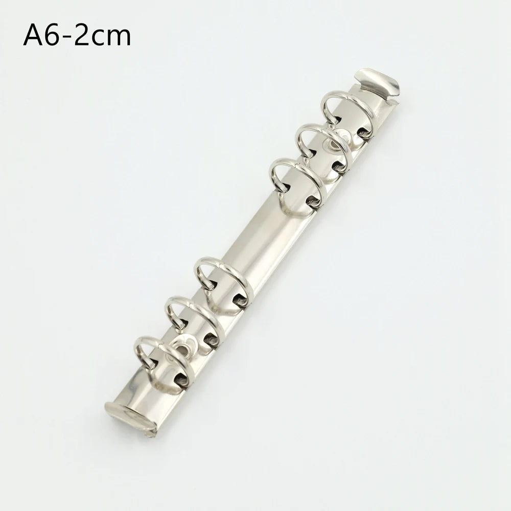 A4 B5 A5 A6 A7 B7 Loose-Leaf Spiral Notebook Metal Clip Ring