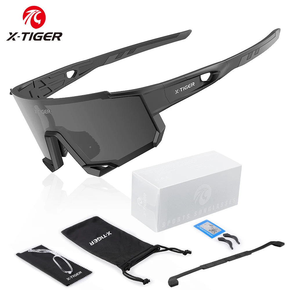 X-TIGER Adult Polarized Cycling Glasses