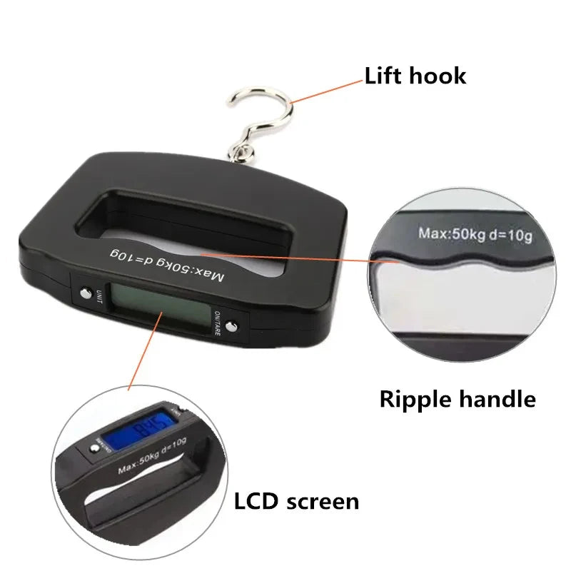 50kg/10g Digital Luggage Scale