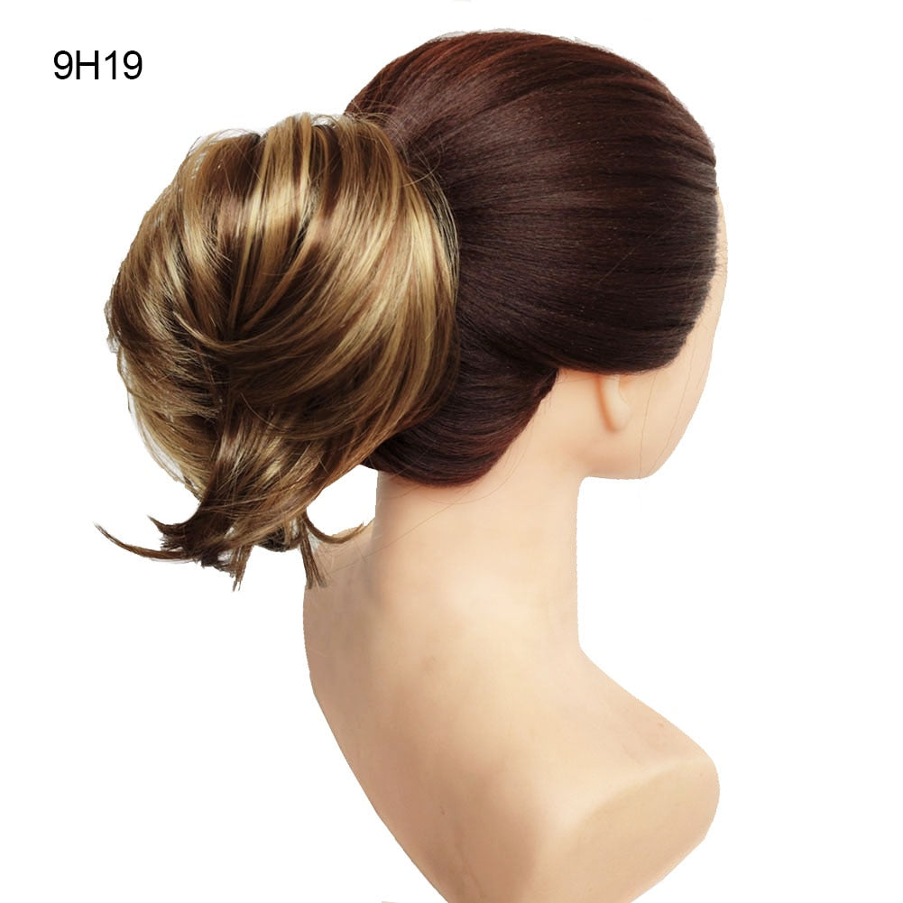 Jeedou Messy Bun Chignon Donut Hair Pad