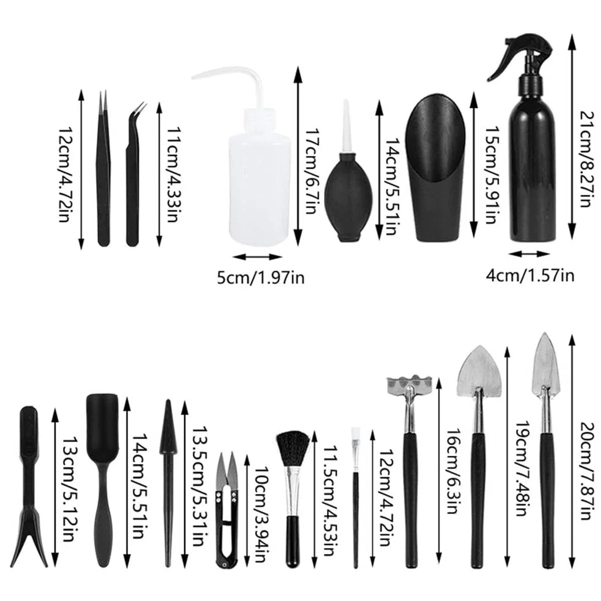 8-16Pcs Garden Planter Kit