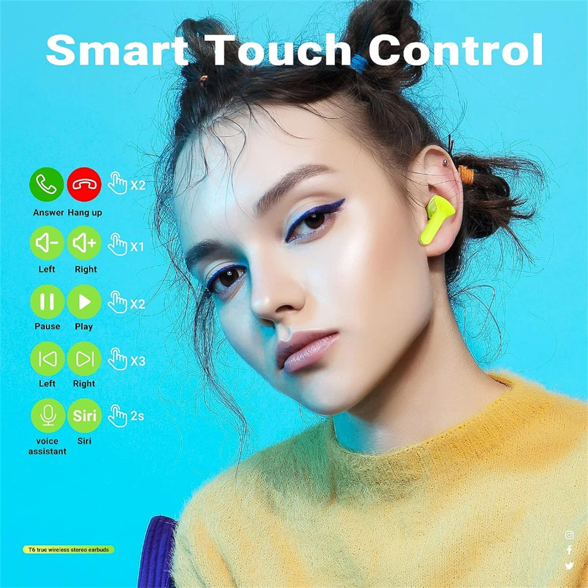 Air31 Tws Wireless Bluetooth 5.0 Sport Gaming Headsets Earbuds