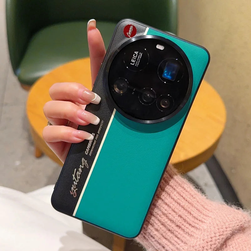 Night Lightning Fluorescent Leather Case For Xiaomi