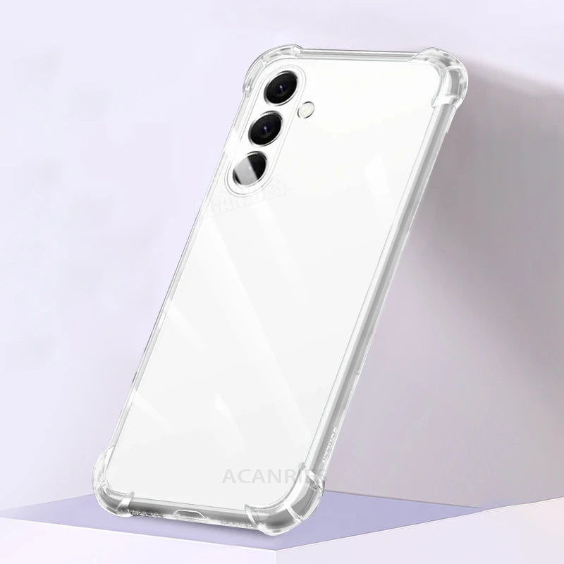 A 15 25 35 55 Airbag Shockproof Transparent Case For Samsung Galaxy