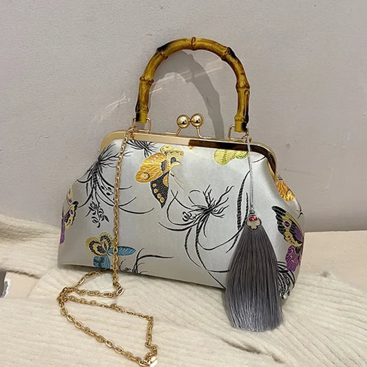 Luxury Embroidered Evening Handbag