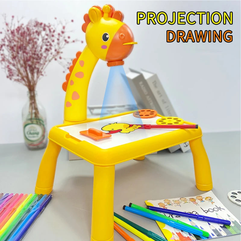 Electric Deer Projection Drawing Board
