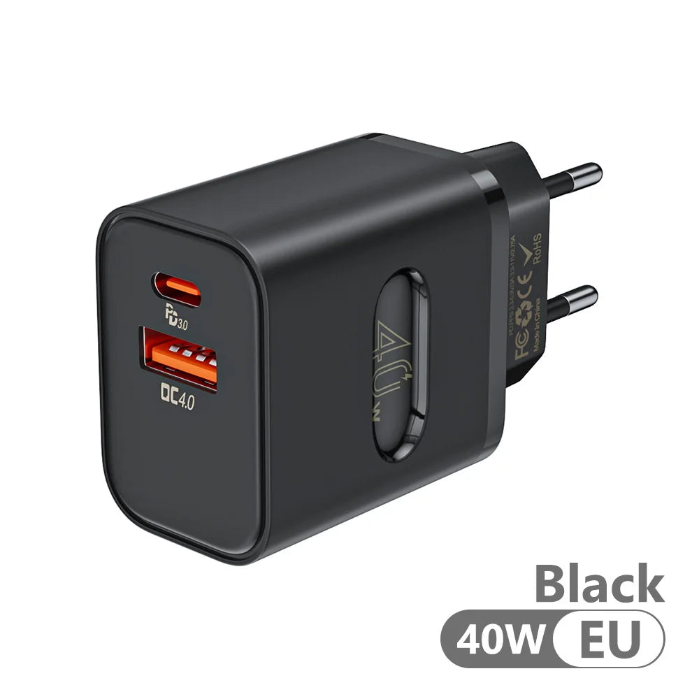 Olaf 40W USB C Quick Charger Adapter