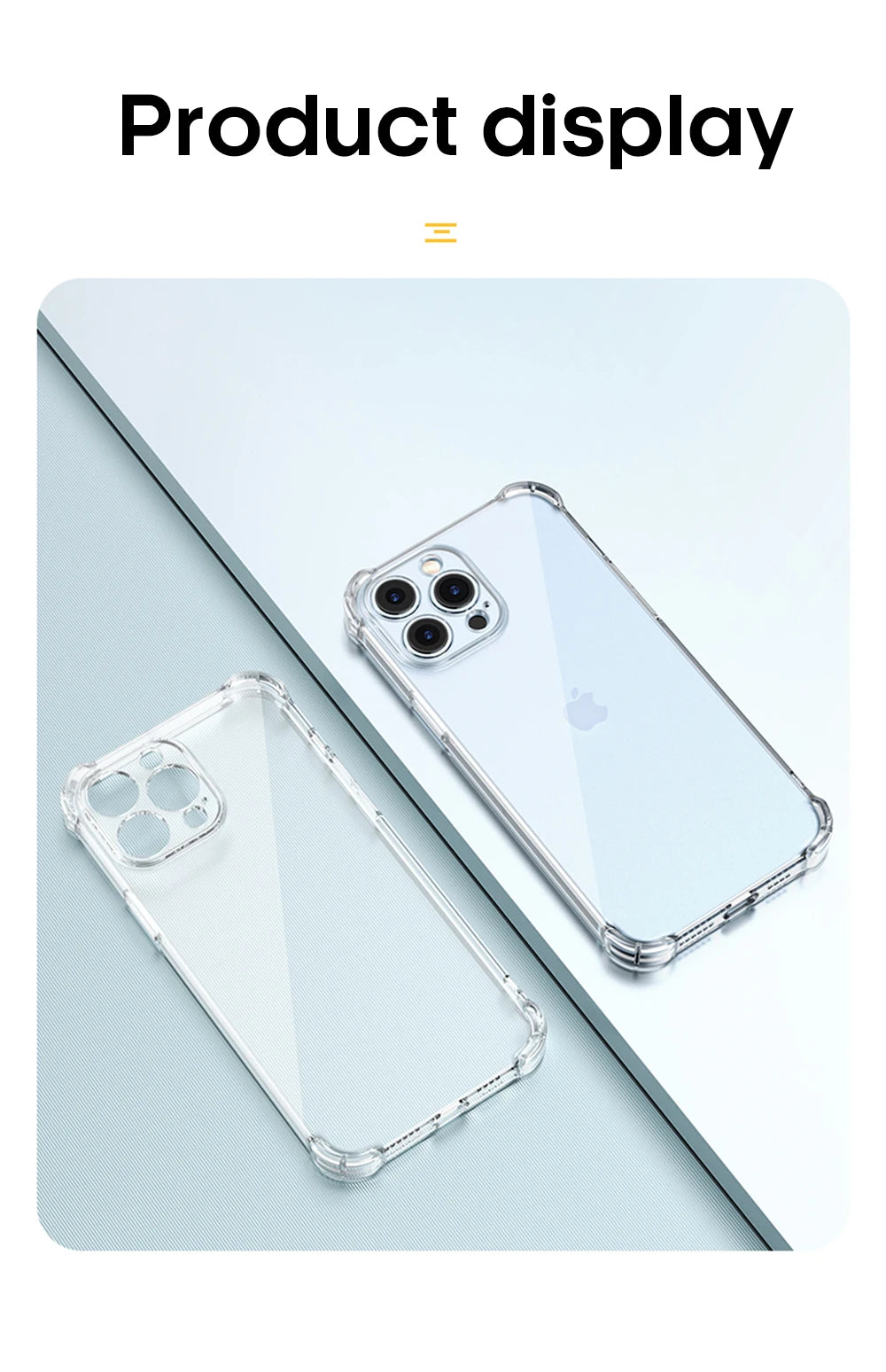 Clear Air Cushion iPhone Case