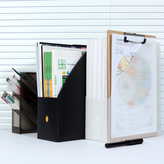 Foldable A4 Desktop File Organizer