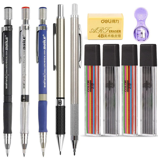 2.0 mm Mechanical Pencils Set
