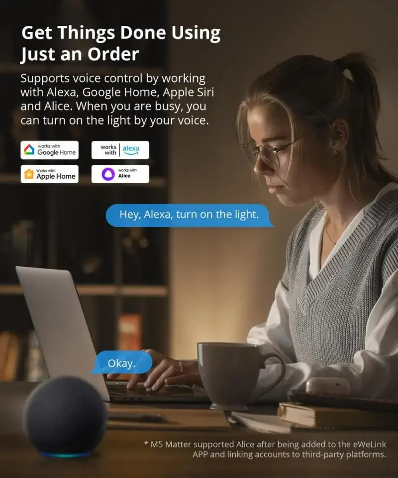 SONOFF M5 Switchman Matter WIFI Smart Wall Switch 80/86/120 mm