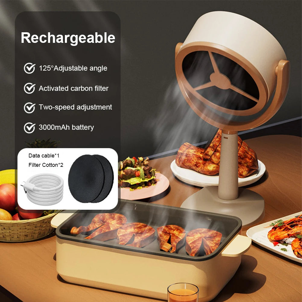 Portable Kitchen Hood Extractor Fan