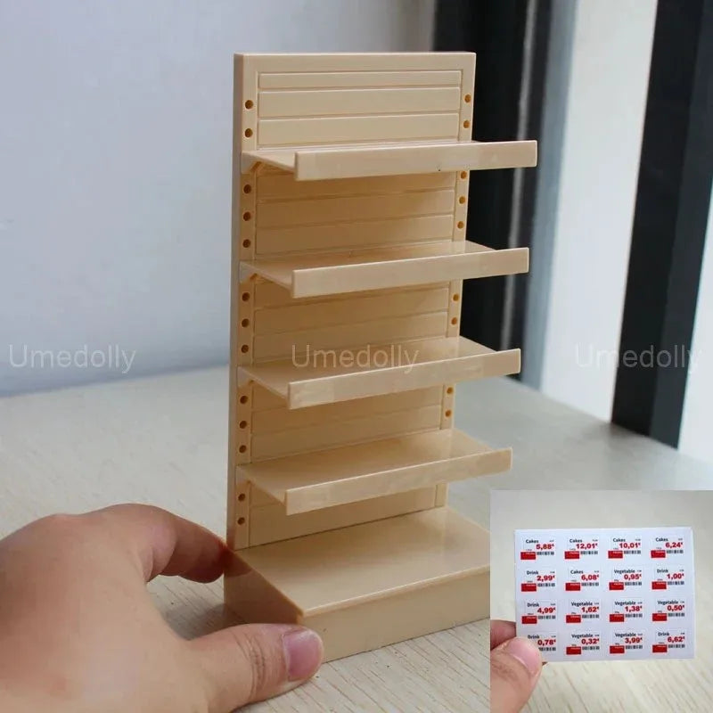 1/6 Scale Miniature Dollhouse Supermarket Store Toy