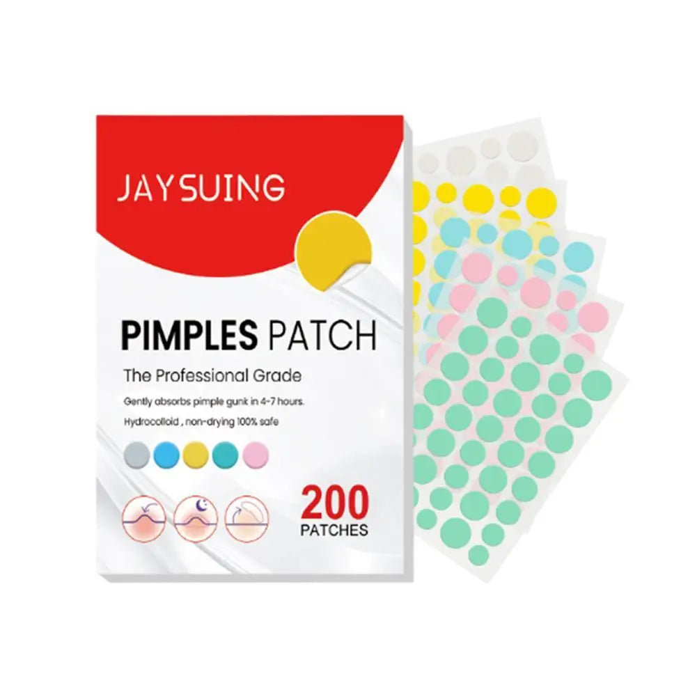 200Pcs Star Pimple Patch Acne Invisible Removal Stickers