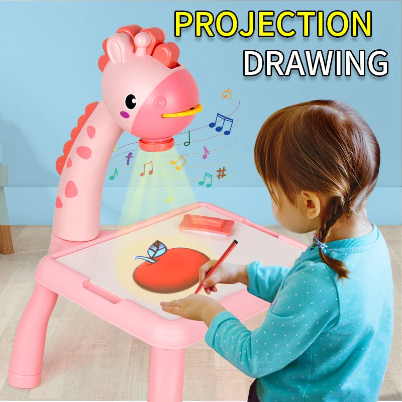 Electric Deer Projection Drawing Board