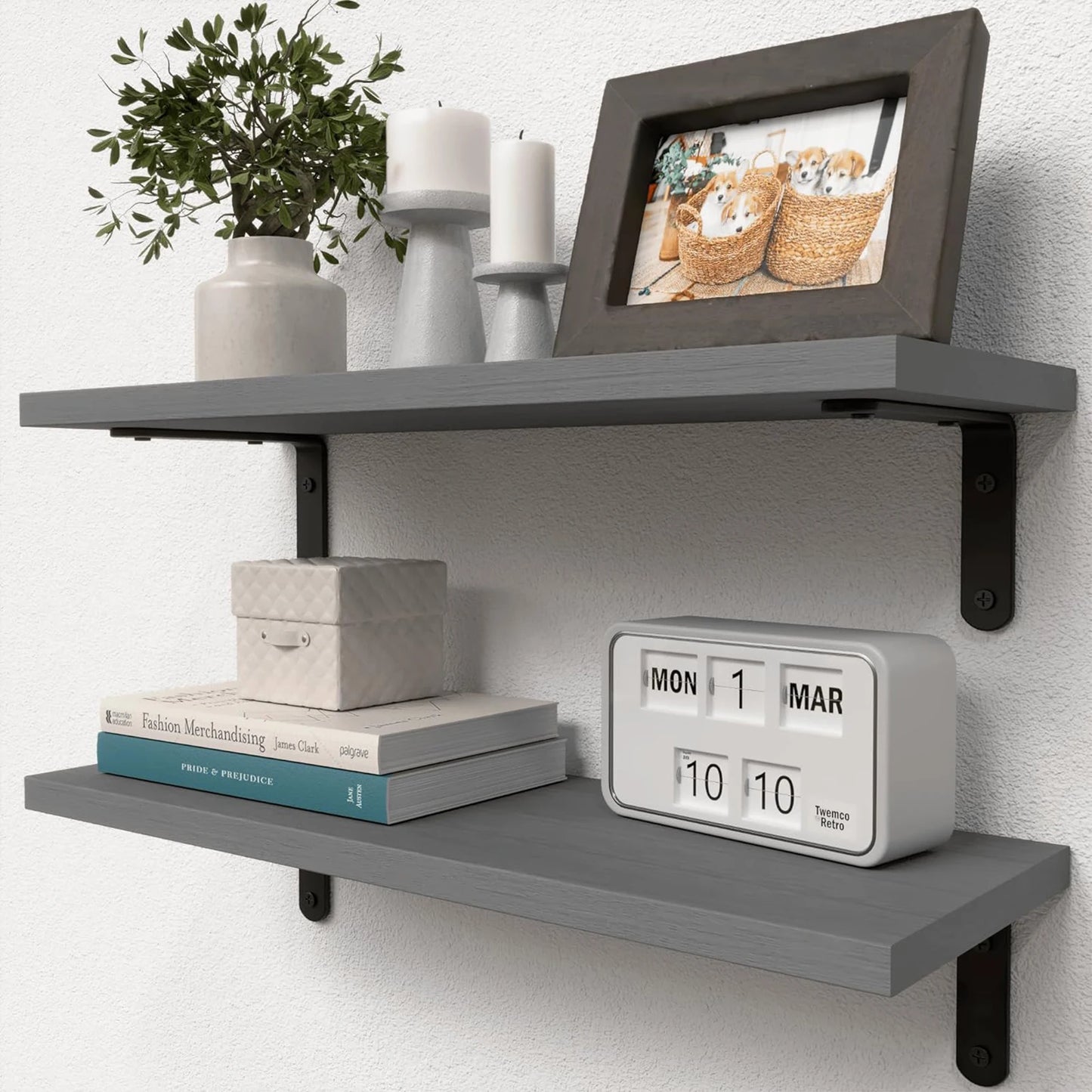 Wooden Wall Floating Shelves