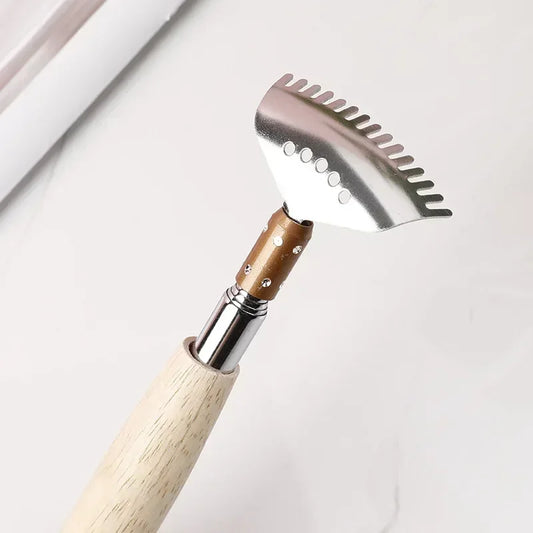 Telescopic Metal Back Scratcher & Body Massager