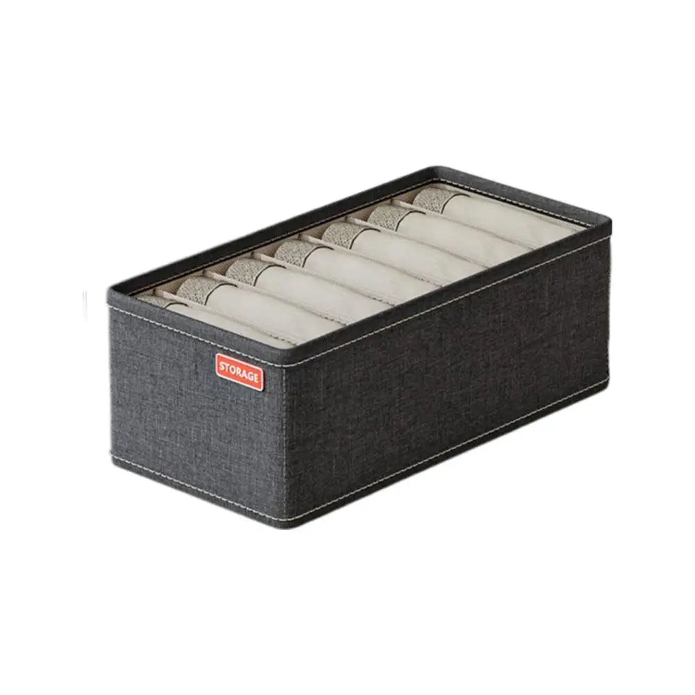 Drawer Underwear Organizer Storage Box with Compartments