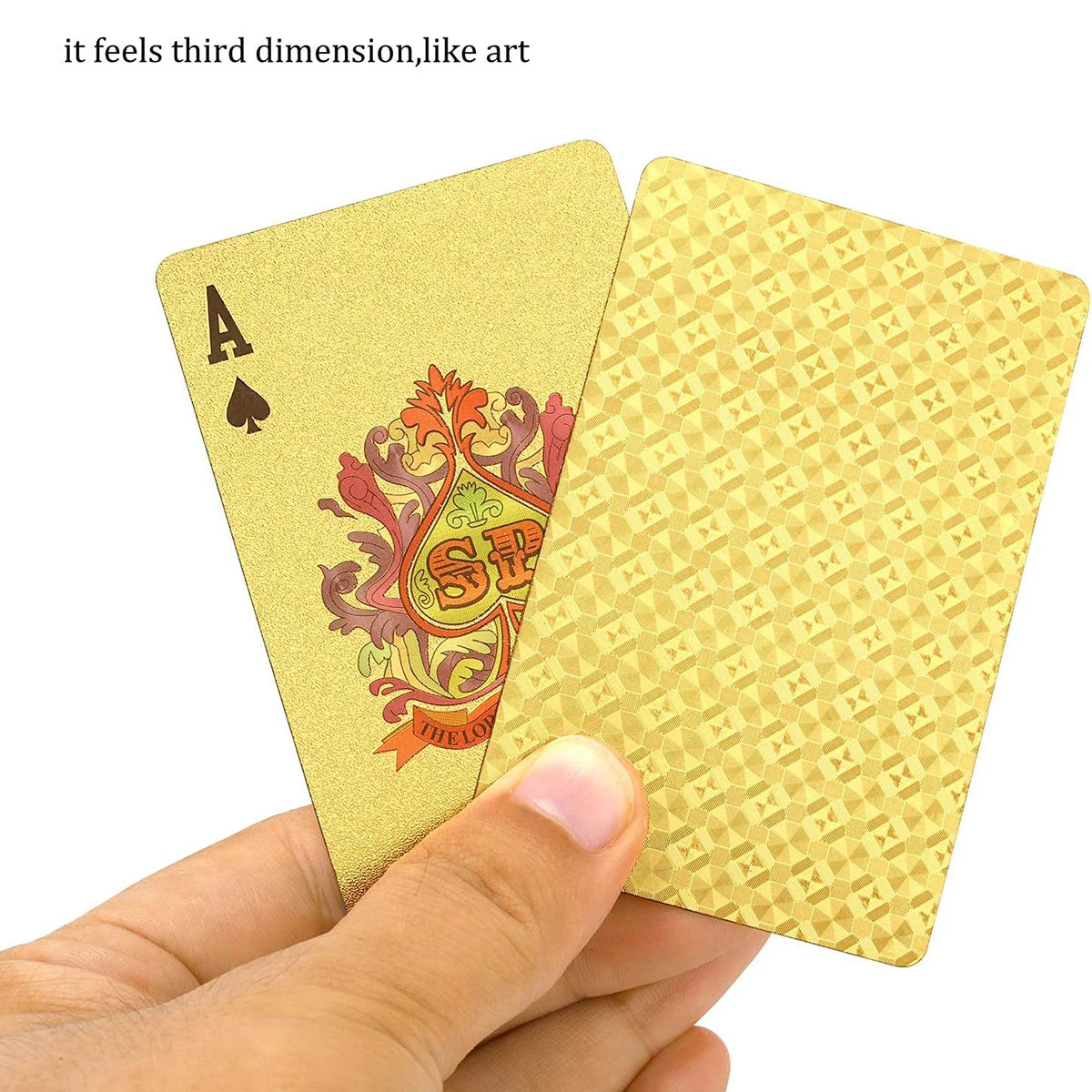 1Pc PVC Playing Cards