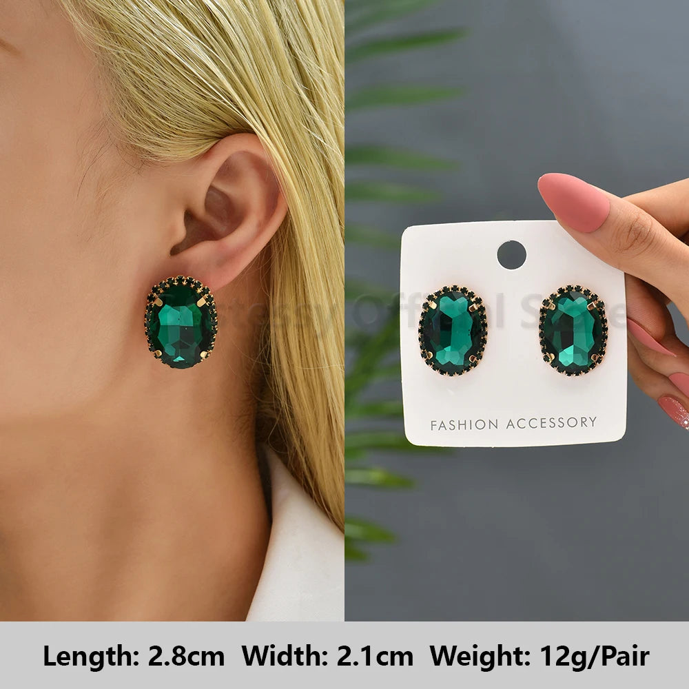 Classic Crystal Earrings
