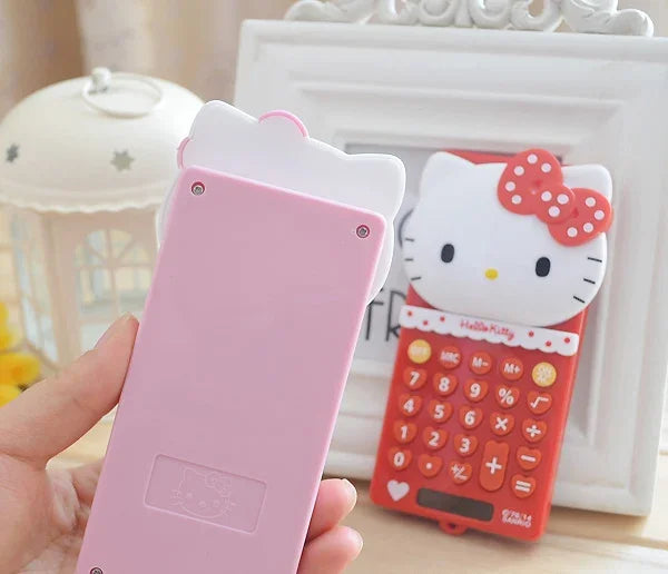 Kawaii Hello Kitty Cute Sanrio Portable Pocket Calculator