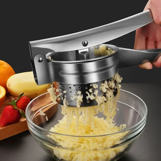 Stainless Steel Potato Ricer & Vegetable Press