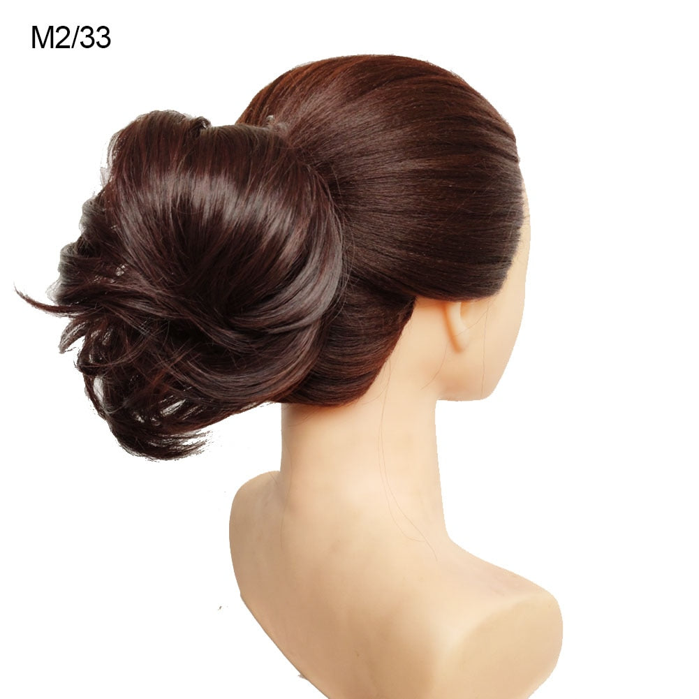 Jeedou Messy Bun Chignon Donut Hair Pad
