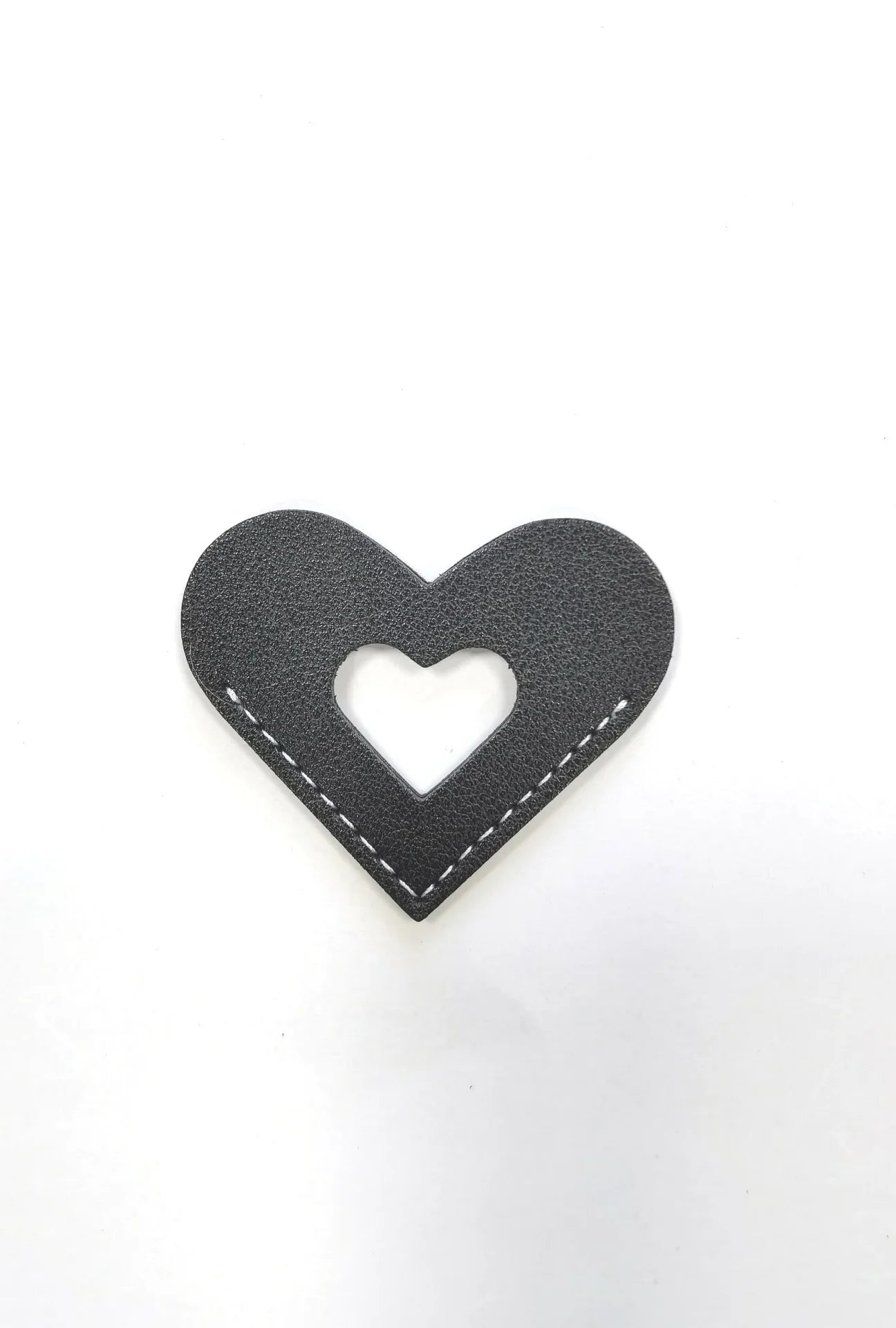 Leather Love Shaped Bookmarks