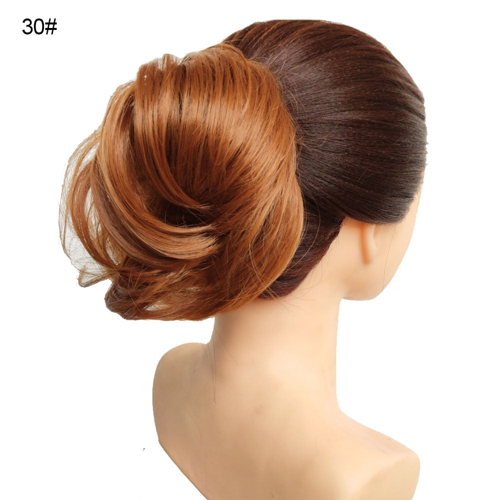 Jeedou Messy Bun Chignon Donut Hair Pad