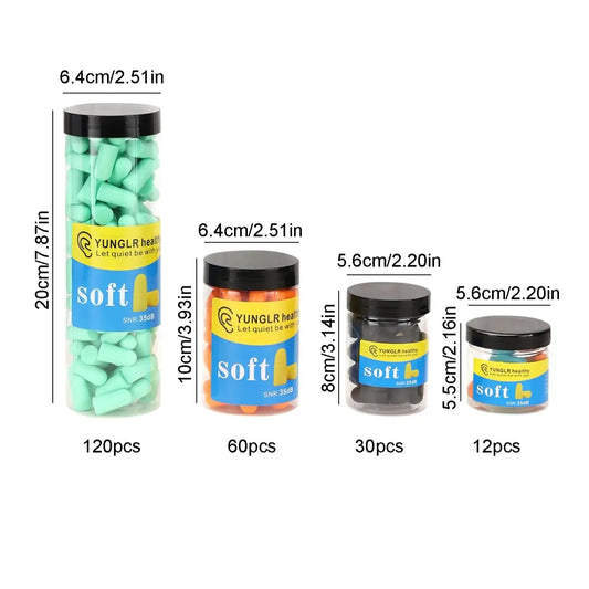 Soft Foam Noise Reduction Ear Plugs