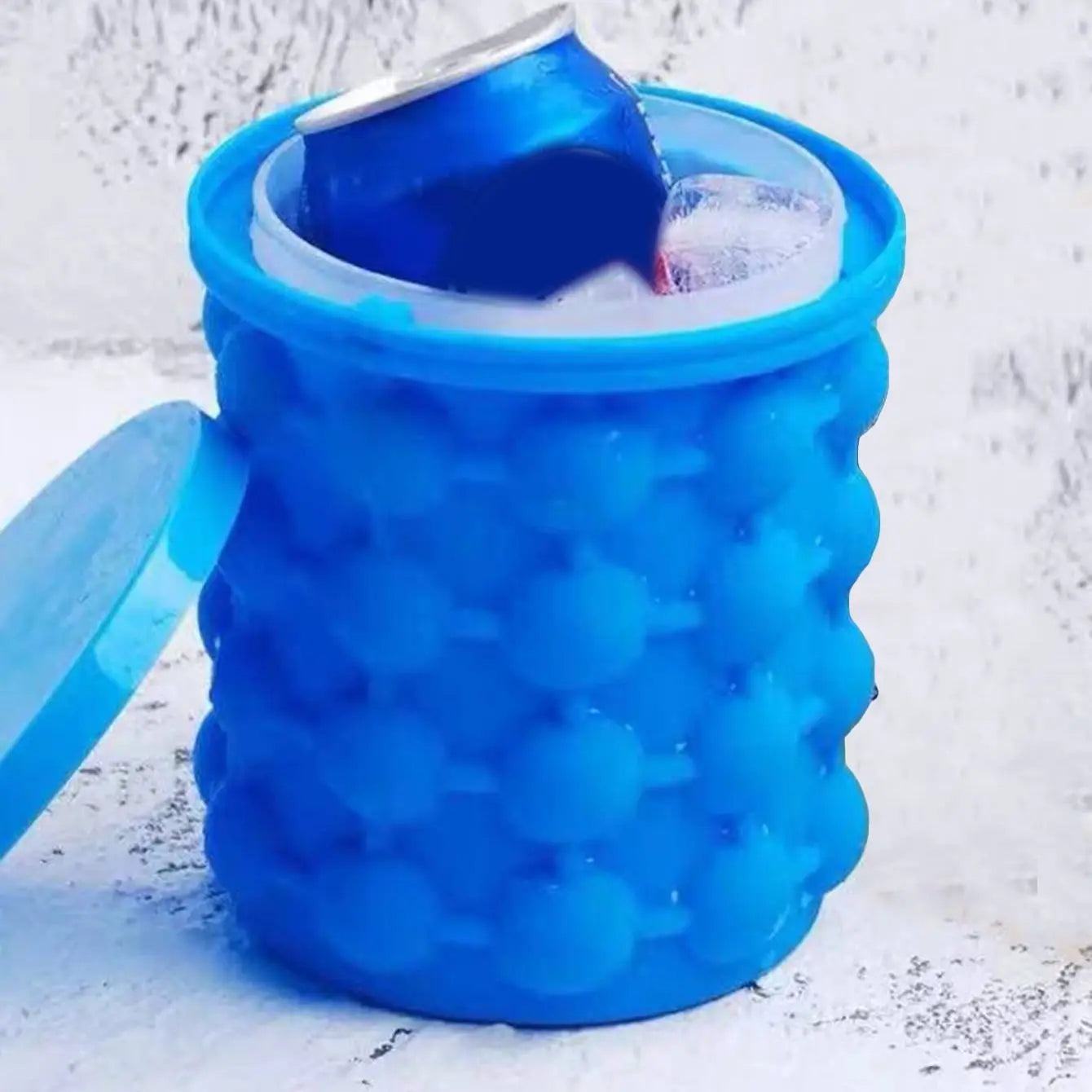 Silicone Ice Cube Maker & Cooler Bucket