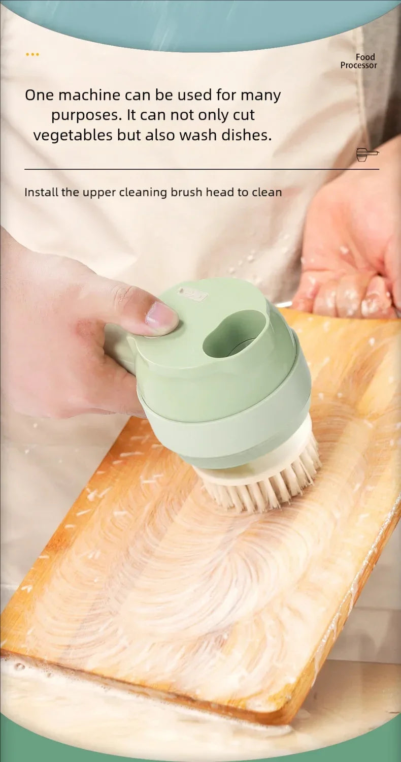 4In1 Electric Vegetable Cutter
