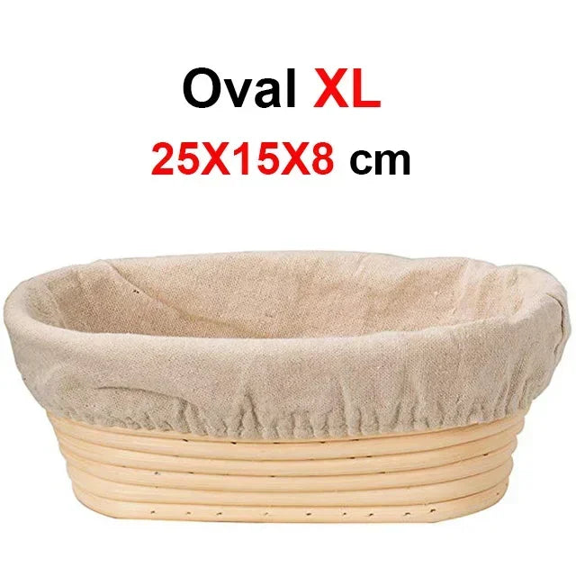 UPORS Rattan Bread Proofing Basket