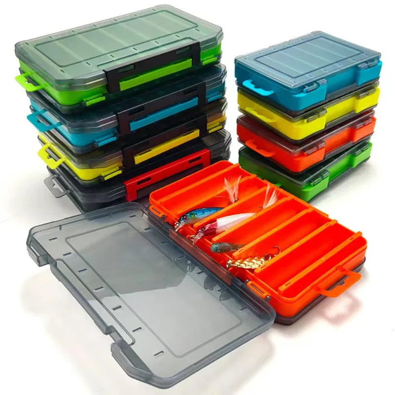 Double-Sided Waterproof Fishing Tackle Box