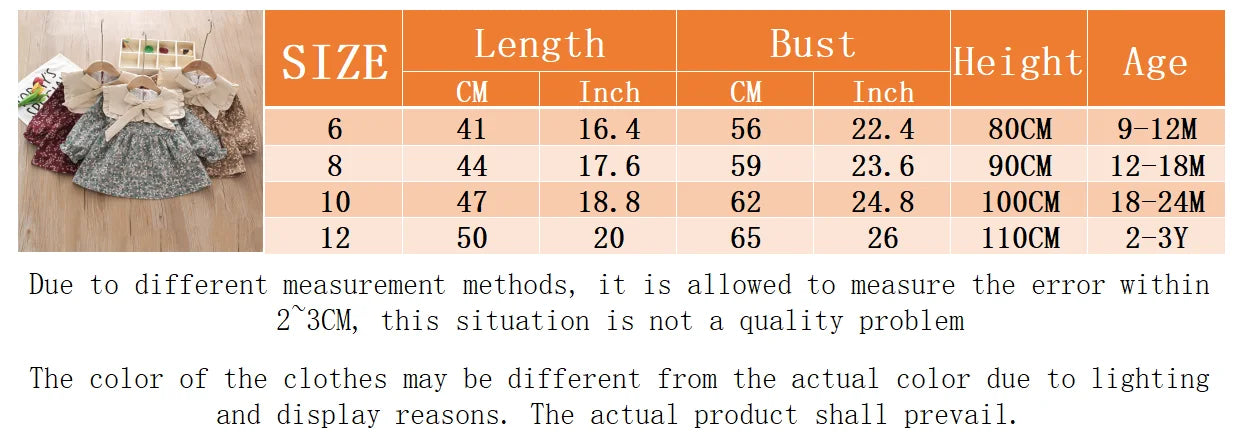 Girls' Dress Long Sleeve Forest Style