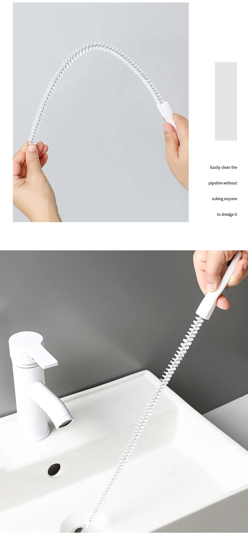 Flexible Drain Cleaning Brush