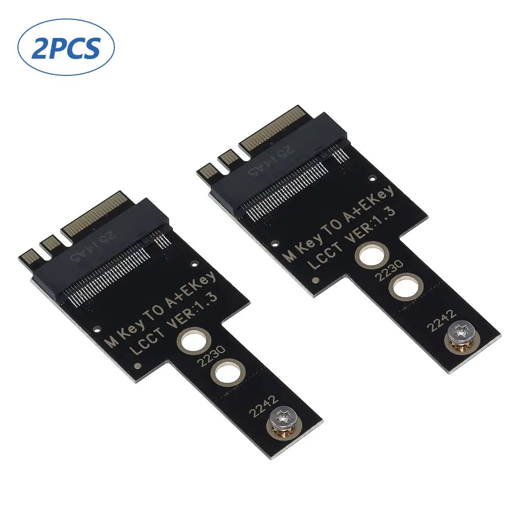 M.2 A/E Key to NVMe SSD Adapter Card for Mini PC