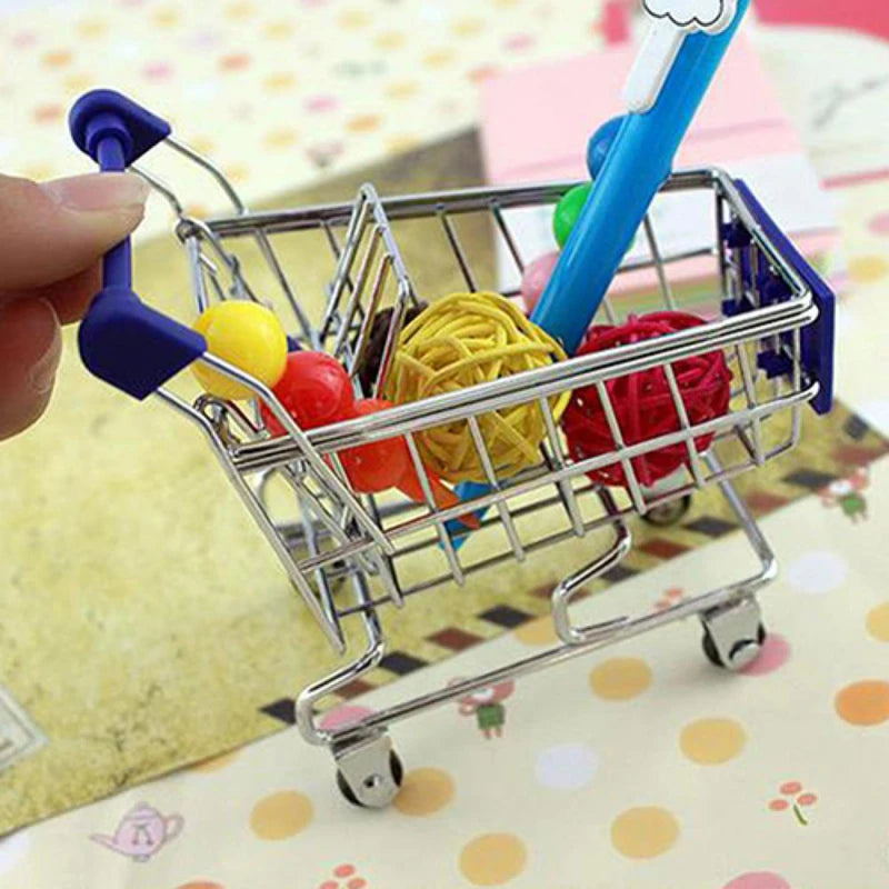 Mini Supermarket Shopping Trolley