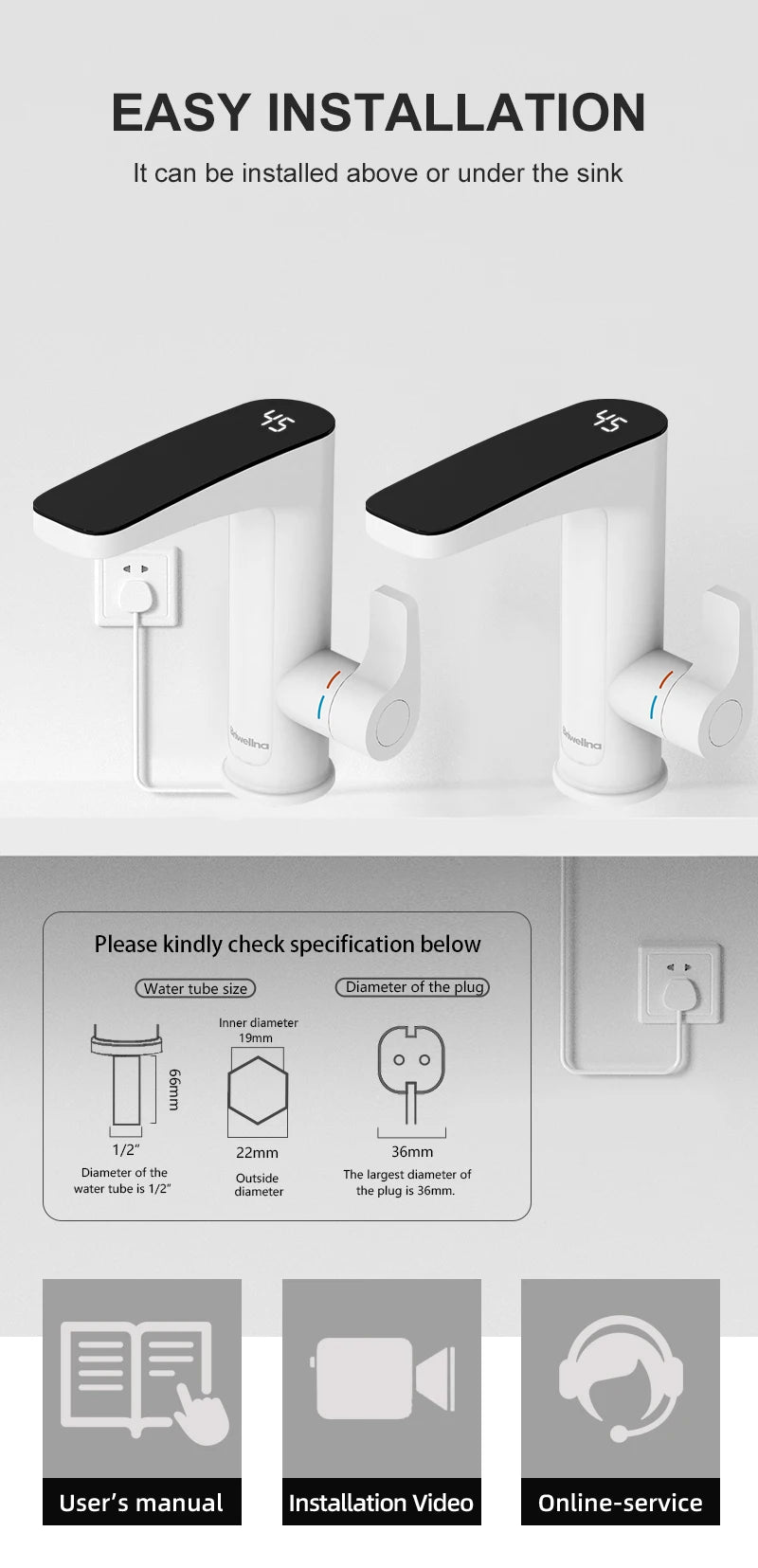 Instant Electric Heating Faucet