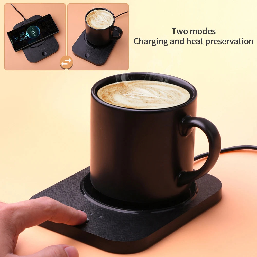 Wireless 55 Degree Celsius Heating Mug Warmer