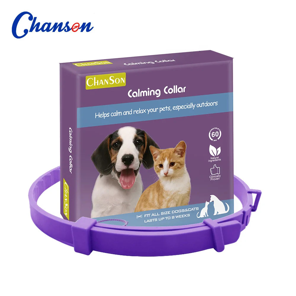 Pet Calming Collar for Cats & Dogs