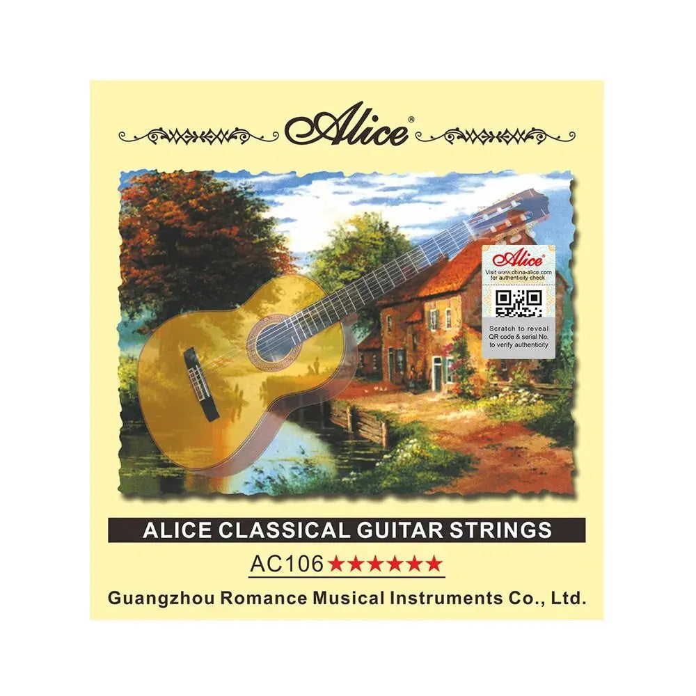 6 Pcs/Set Alice Classical Guitar Strings