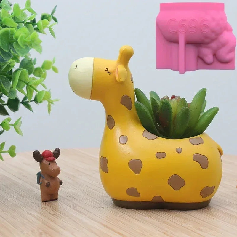Elephant Plant Flowerpot