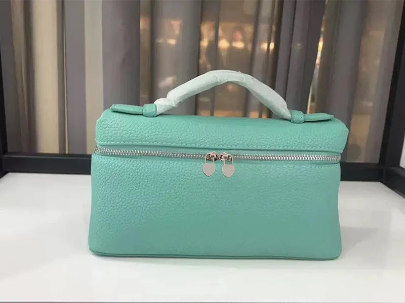 Women’s Genuine Leather Small Boston Bag