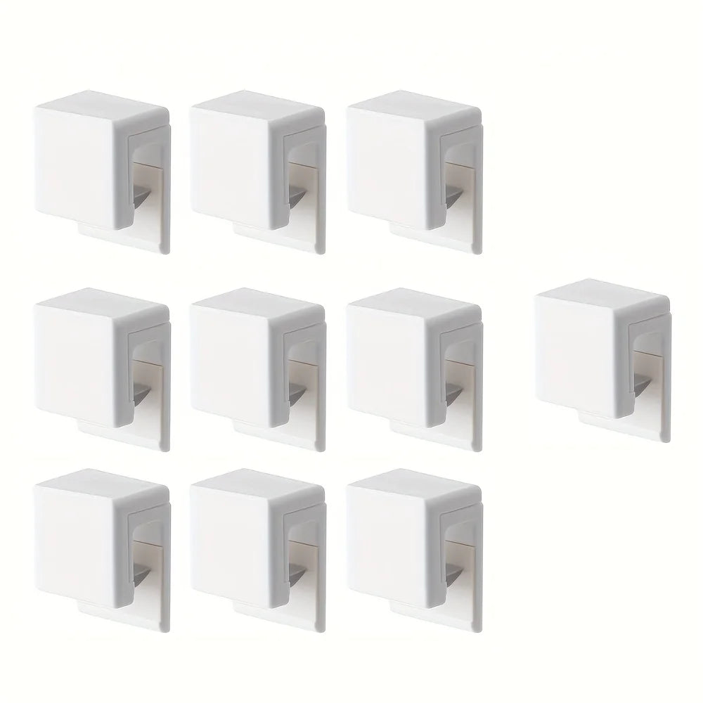 Punch-Free Wall Mounted Toothbrush Holder