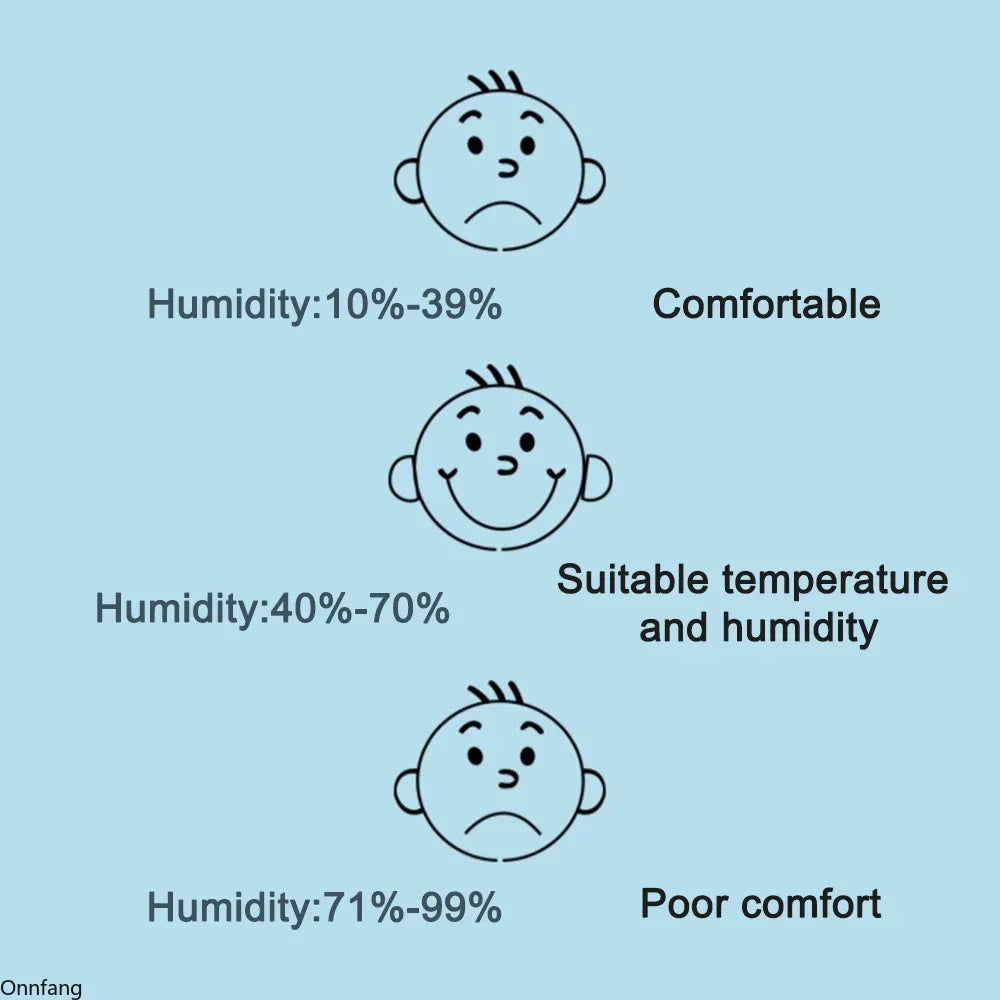 Mini LCD Digital Thermometer Hygrometer