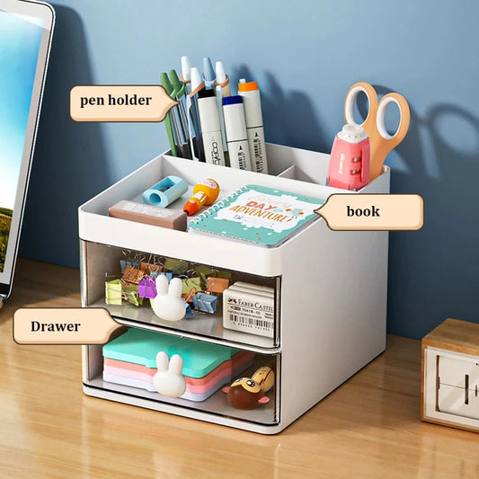 Desktop Organizer with Drawer