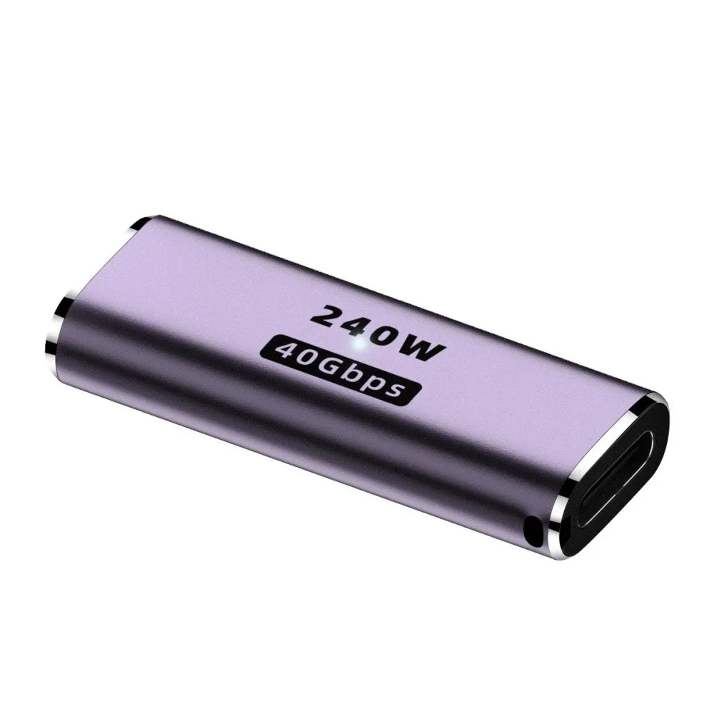 USB4 USB-C to USB-C Adapter – 240W PD, 40Gbps & 8K