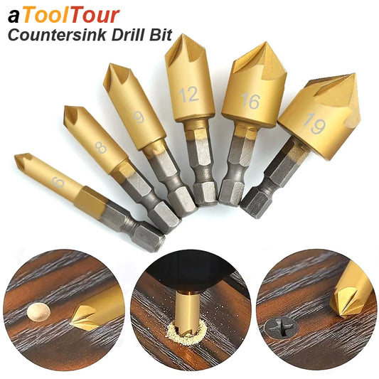 Countersink Drill Bit Set Chamfer